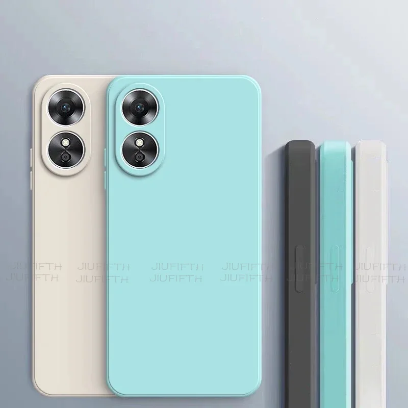 Ultra-Thin Matte Silicone Phone Case - Solid Color TPU Cover