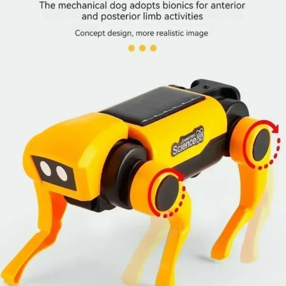 Solar Electric Walking Robot Toy for Kids