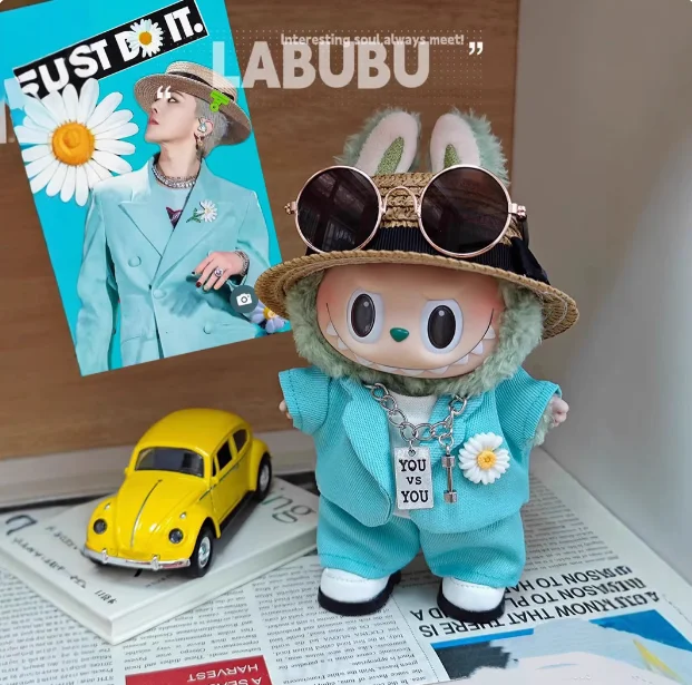 Only Clothes Funny Doll 15/17cm Gd Wear Style labubu clothes