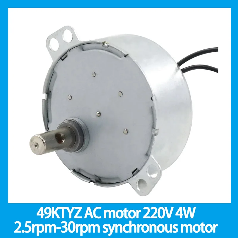 Motor De Baja Velocidad, Ac, Síncrono, 14w, 2 Vías, Alta Tor | Envío Gratis