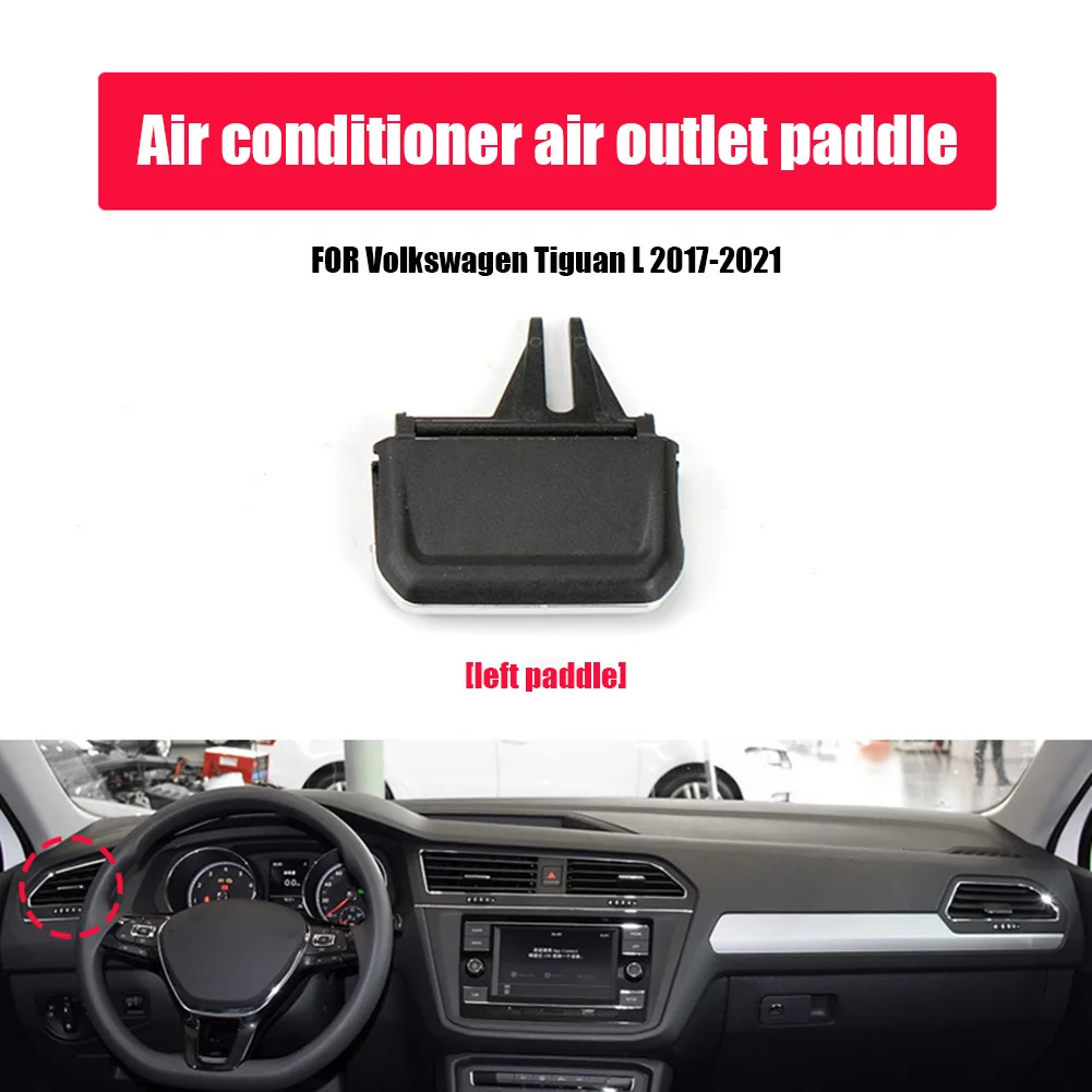 Pièce Auto Vw Tiguan Kit Réparation Grille Ventilation Climatisation VW Tiguan 2017-2022 - Pièce De Rechange Noir D'origine Clip Palette Sortie Air