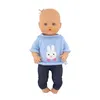 Sweater+Pants New Doll Clothes Suit For 32cm Nenuco Baby Doll 12 13 inch Bebe Doll Accessories 2
