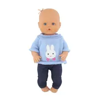 Sweater+Pants New Doll Clothes Suit For 32cm Nenuco Baby Doll 12 13 inch Bebe Doll Accessories 2