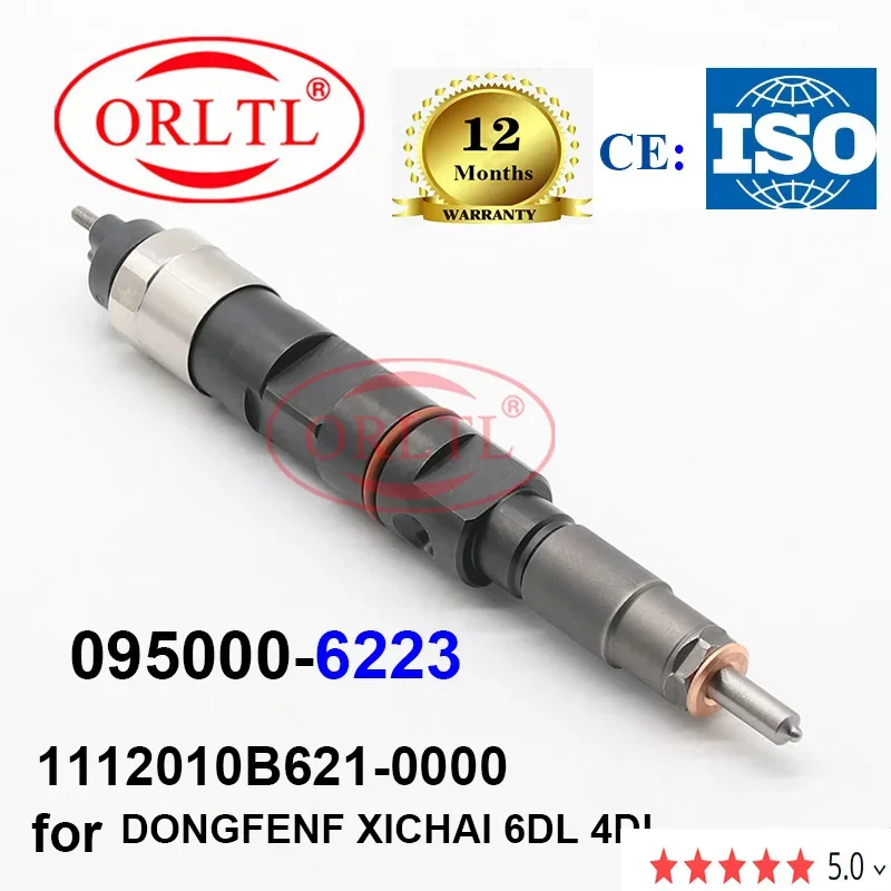 

ORLTL 095000623 New Genuine diesel common rail injector 095000-6223 6223 for DONGFENF XICHAI 6DL 4DL