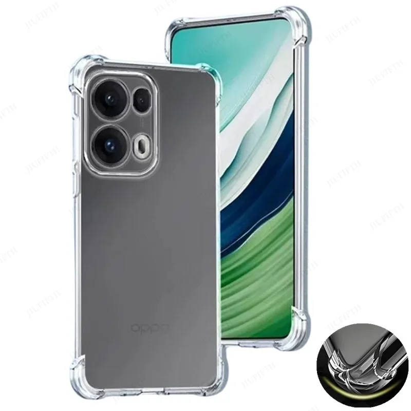 Shockproof Transparent TPU Protective Phone Case