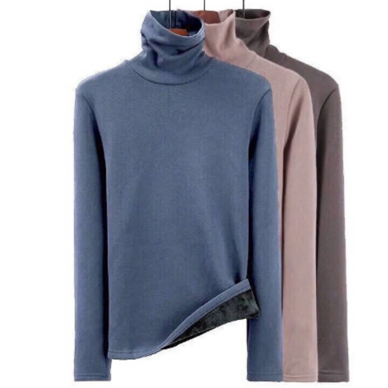 2Pcs Breastfeeding Pregnancy Women T-shirt With Invisible Double Zipper Autumn Fleece Underwear Nursing Tops Maternity Clothing 5