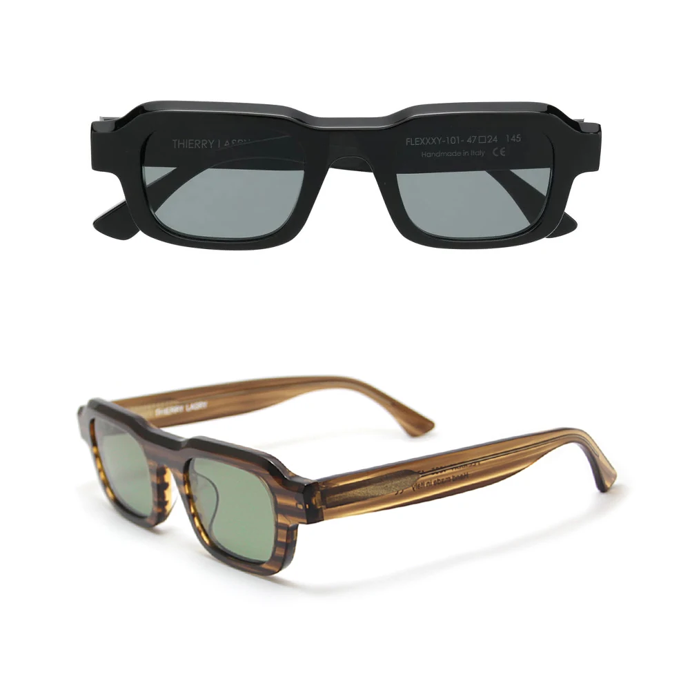 Rhude Polarized Sunglasses | Lush Crate Eyewear Rhude - Clear/Black