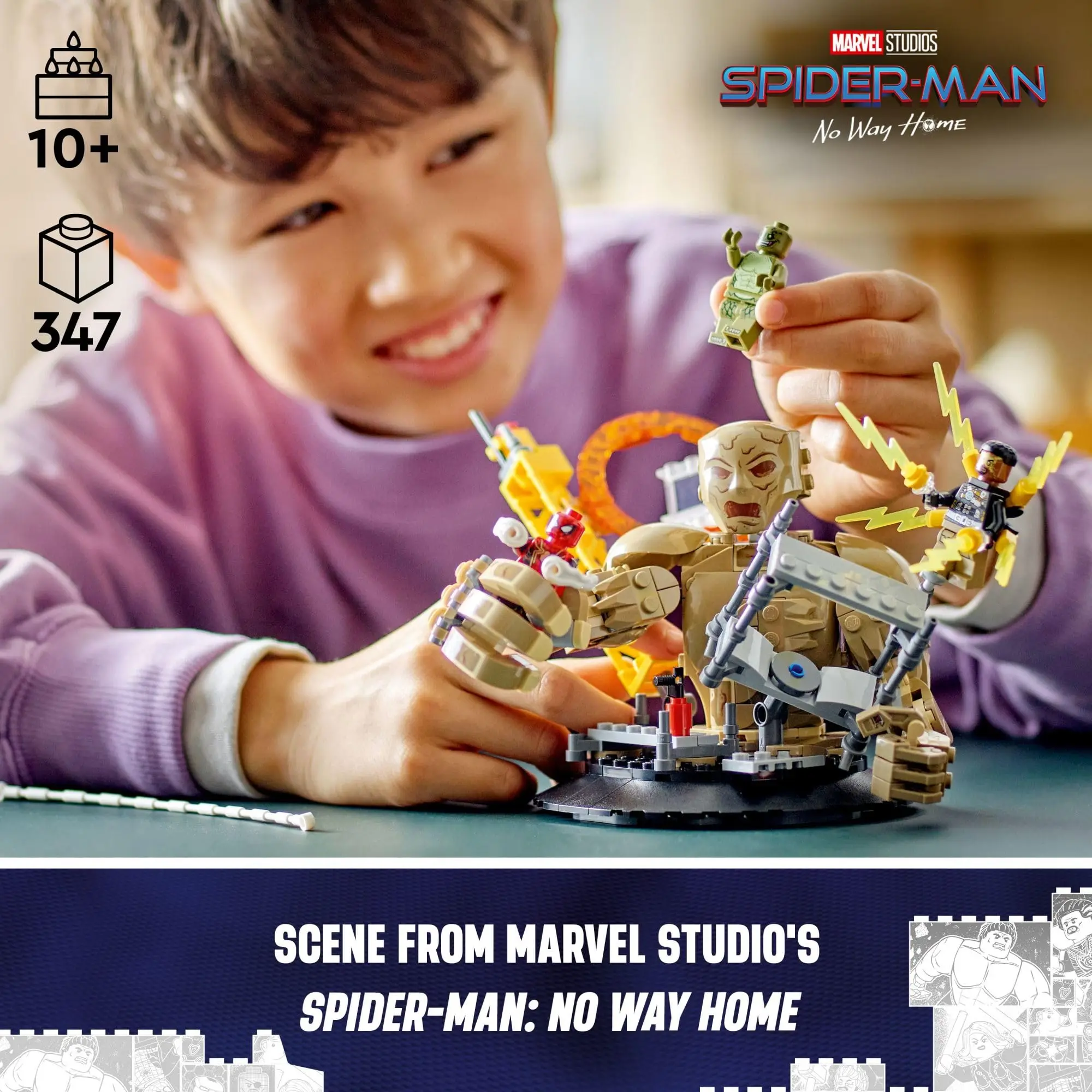 LEGO-Marvel Spider-Man Sandman: Final Battle Building Toy Set