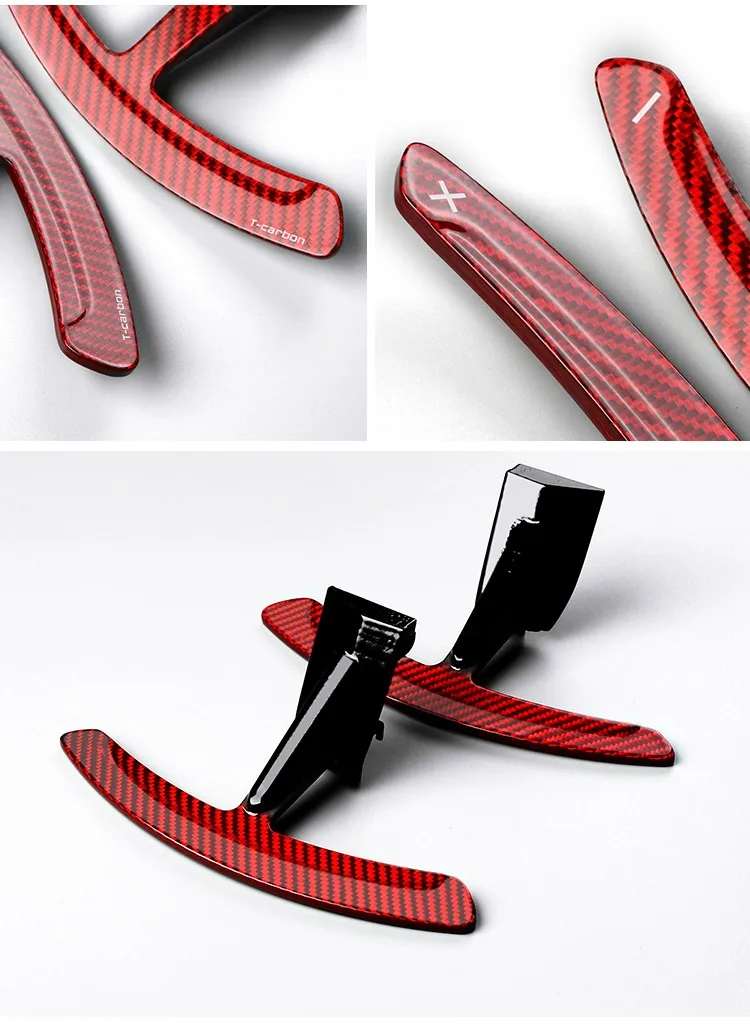 Replacement Paddle Shift For Porsche Carbon Fiber Steering Wheel Paddle Shifter T-carbon Shift Paddles