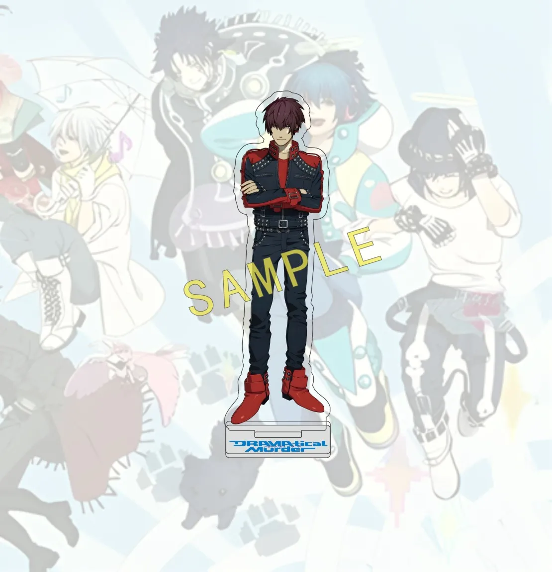 애니메이션 아크릴 스탠드 DRAMAtical Murder 아오바 코우자쿠 15CM 귀여운 모델 데스크탑 장식 팬 선물 키체인