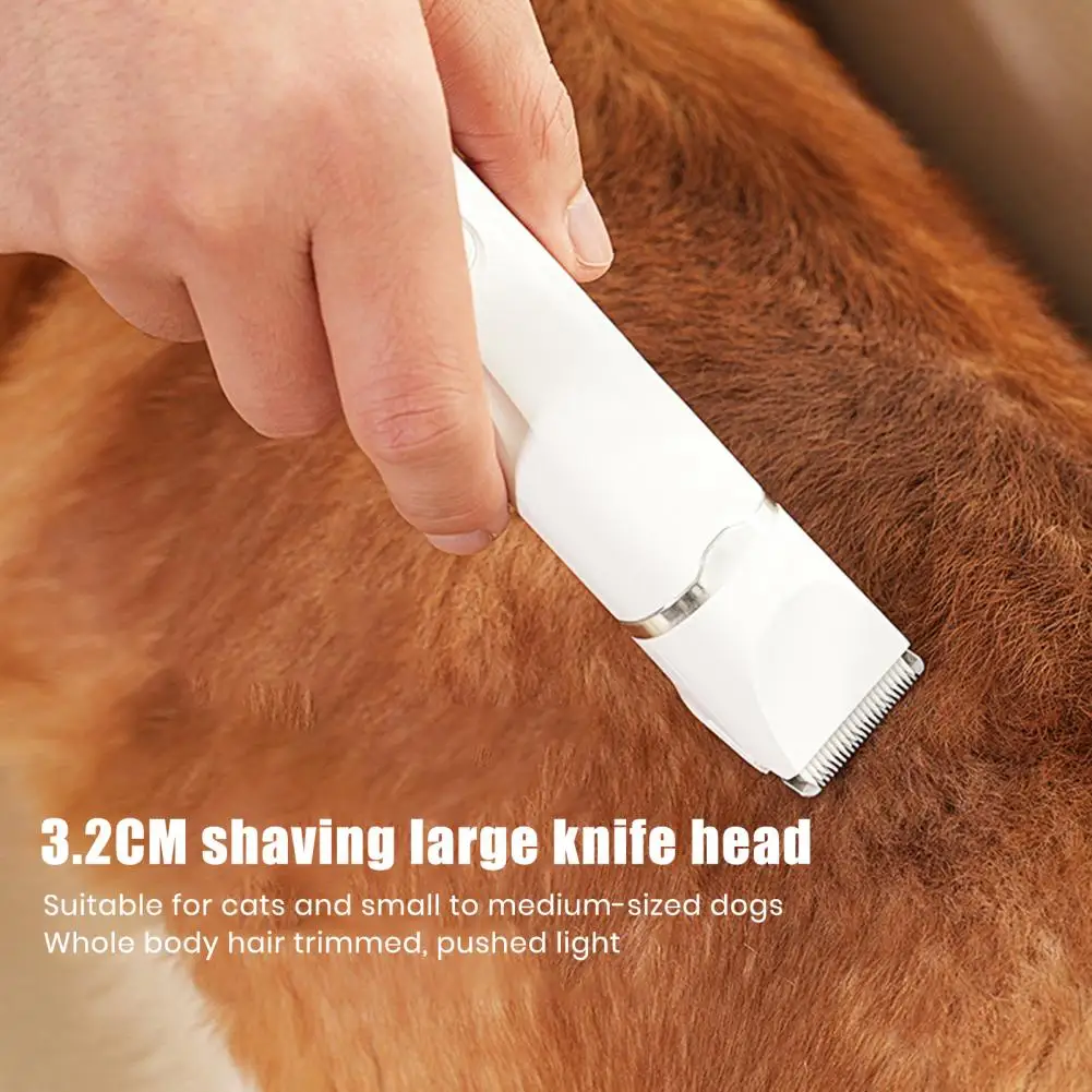 Dog Hair Clippers Grooming Kit Nail Grinder 4 in 1 Electric Trimmer Dogs Cat Low Noise USB Rechargeable Pet Paw Shaver pet nail grinder