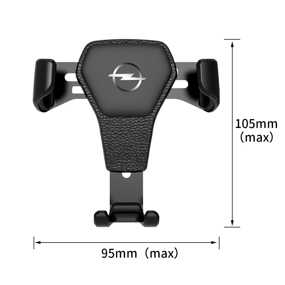Supporto per GPS da auto per bocchetta dell'aria, accessori per Opel Zafira B Corsa D Insignia Astra, con tappo valvola