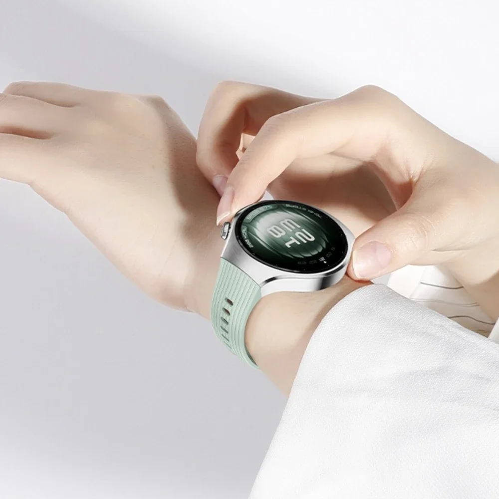 Silicone Strap Replacement Band for Smart Watches - Unisex Accessory