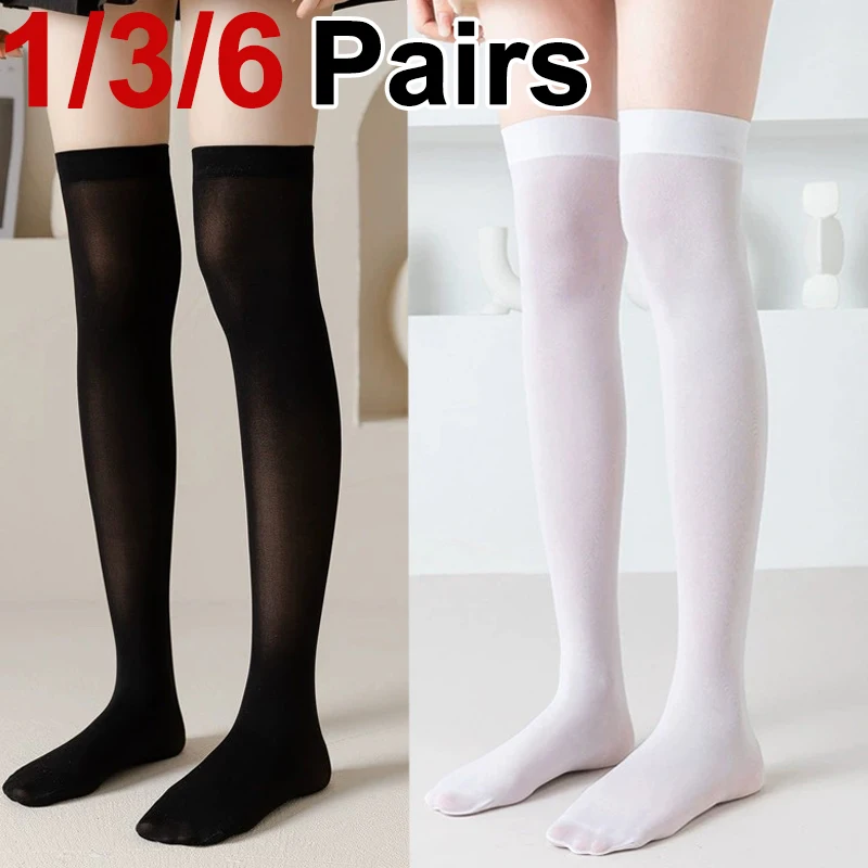 Calcetines Cálidos Hasta La Rodilla Para Mujer, Calcetines Largos