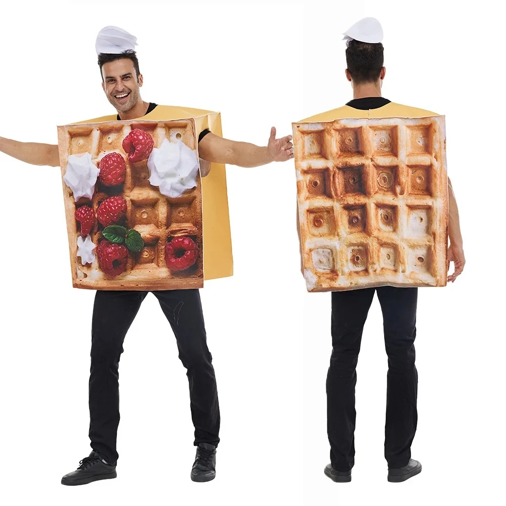 Unisex Food Sausage Hot Dog Costume Tunic Sponge Suit Adult Men Women Funny Purim Halloween Party Fancy Dress Cosplay