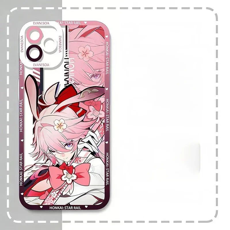 Honkai Star Rail Anime-Themed Phone Case