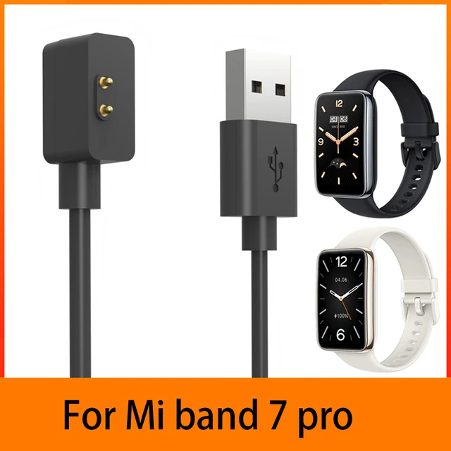 Cable USB Cargador Dock para Reloj inteligente Xiaomi Mi Band 4 Smartwatch  Negro