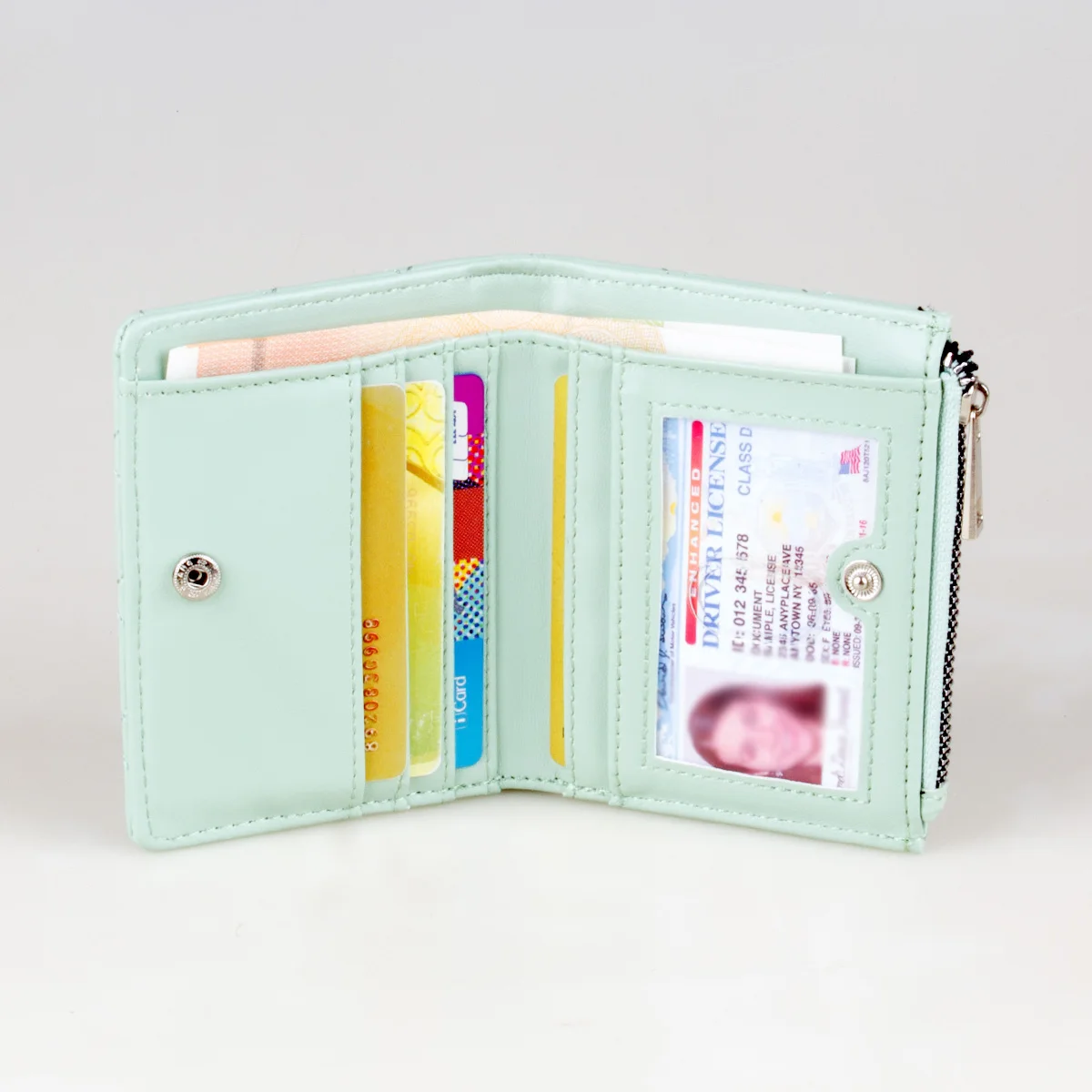 High quality willow nail two fold women's wallet, fashionable and personalized women's zero wallet card holder