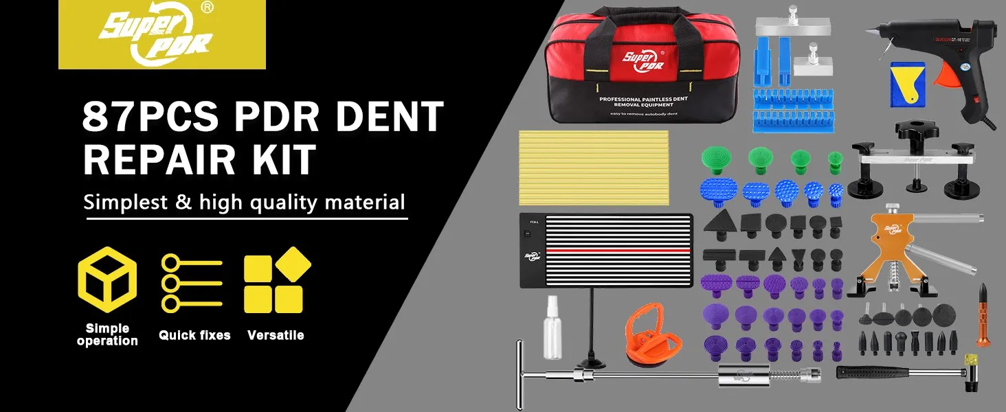 PDR Dent Removal Tool Auto Dent Repair Kit Dent Lifter Dent Removal Tool Auto Dent Removal Kit Auto Dent Removal Tool – Detail 2