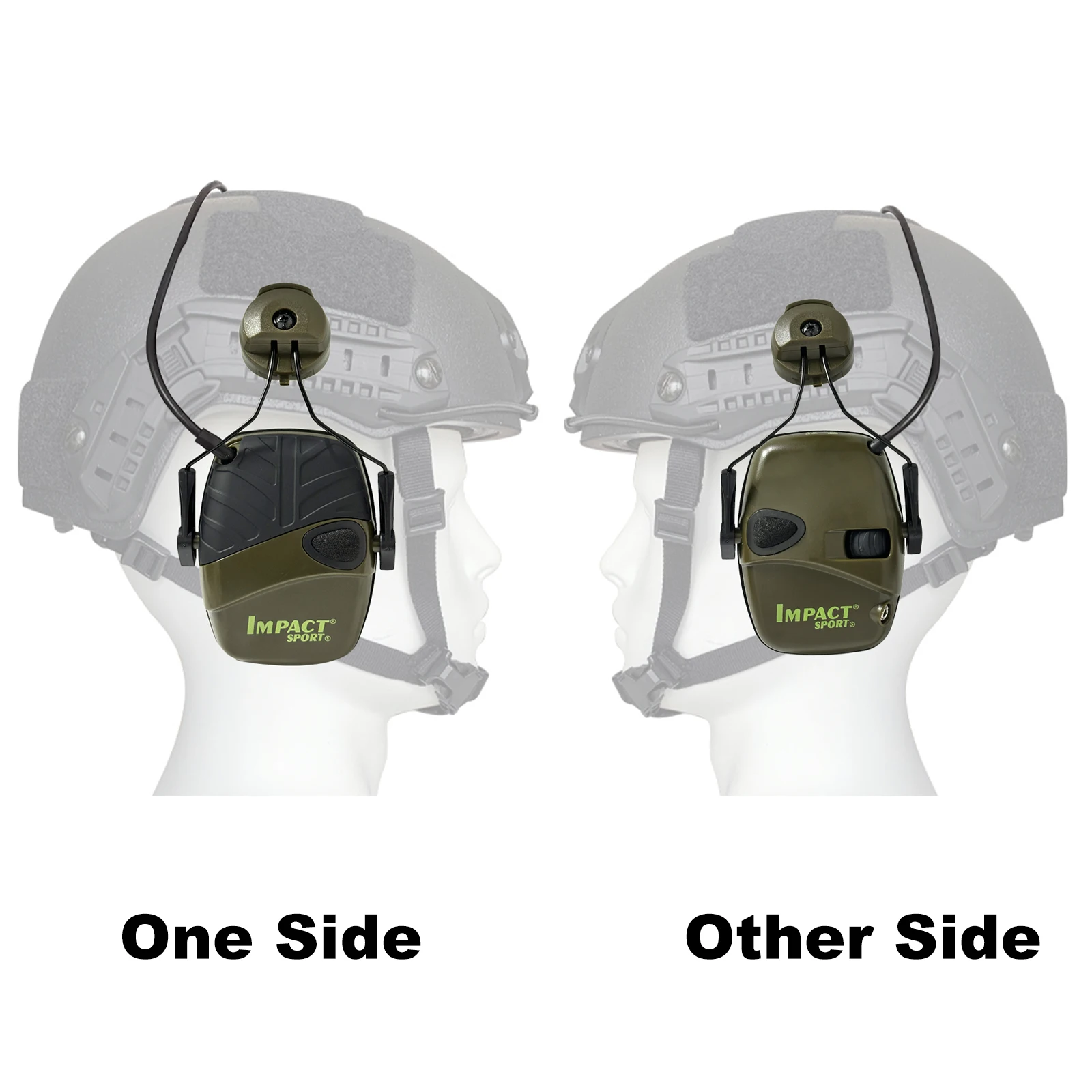 Professional Tactical Electronic Shooting Earmuff Outdoor Hunting Sports Anti-noise Headset Sound Amplification Headphone electronic earmuffs tactical headset