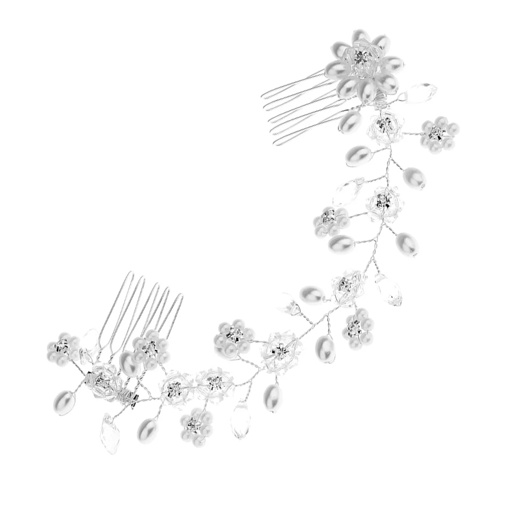 

Prom Hair Accessories Comb Bride Combs Bridal Headress European and American Miss