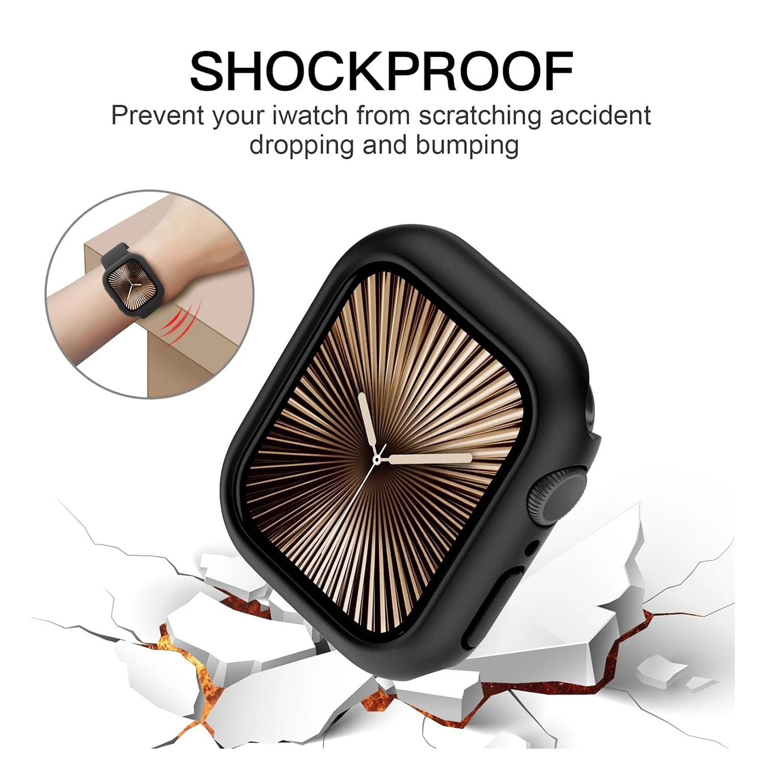 Premium Protective Bumper Case for Apple Watch Accessories