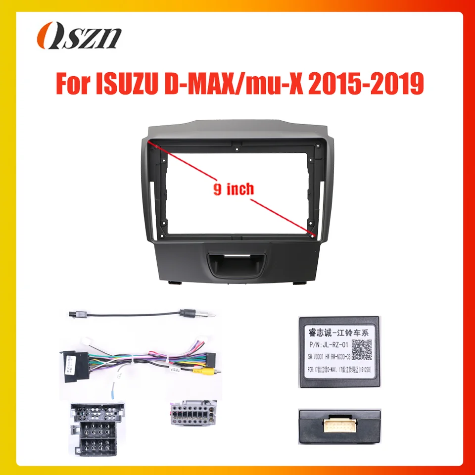 Android 13.0 Autoradio 2 Din Stéréo Pour Isuzu D-MAX/MU-X 2019-2024 GPS Navi 9'' Cartablet Lecteur Vidéo Multimédia FM BT Receiver Avec