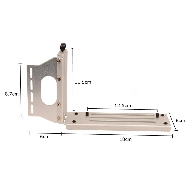 High-Speed PCI-E 3.0 Riser Cable Extender for PC Graphics Cards - 16x GPU Riser with Vertical Kit for ATX Chassis Description Image.This Product Can Be Found With The Tag Names Computer Cables Connecting, Computer Peripherals, PC Hardware Cables Adapters, Riser pcie