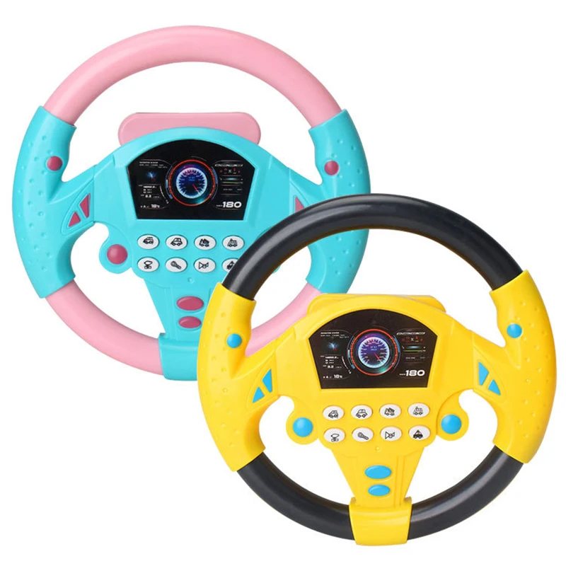 

Steering Wheel Toys Simulation Copilots Simulated Steering Wheel Toy Educational Toys Children's Life Skills Training Gift