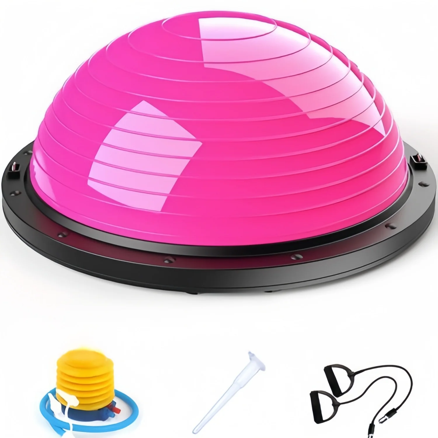 Pilates Ball Balancer Weight Loss and Shaping Training Equipment Thickened Anti Slip Wave Ball Massage Physical Balance Training