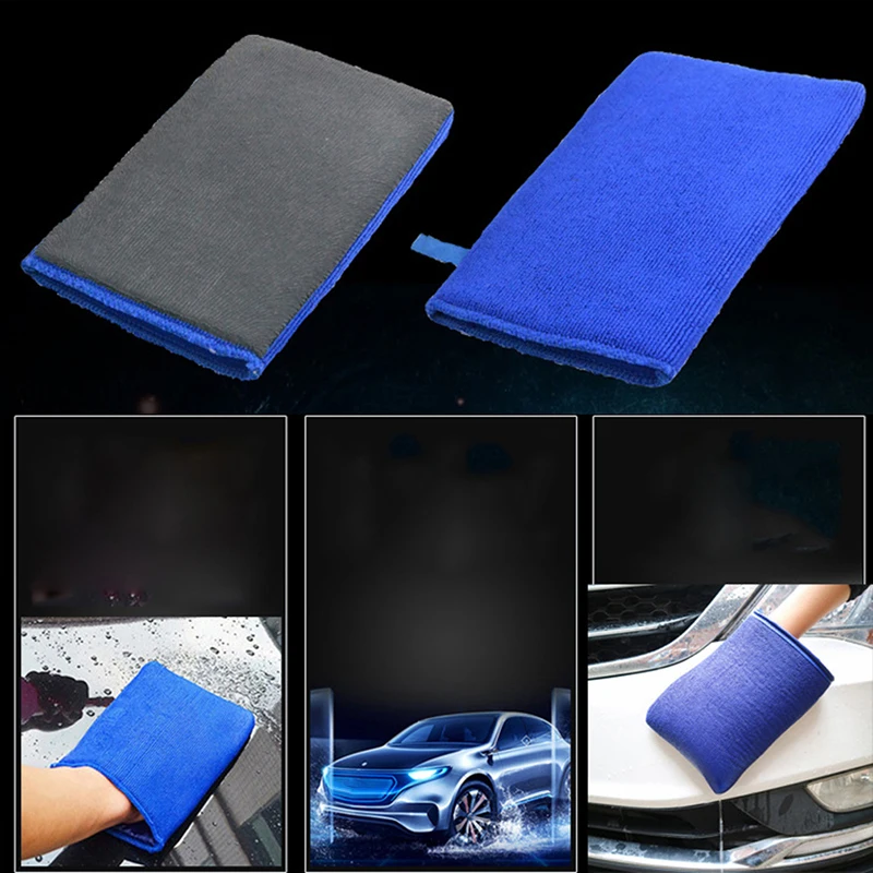 

Car Wash Magic Clay Bar Mitt Car Clay Cloth Auto Care Cleaning Towel Microfiber Sponge Pad Clay Cloth Car Tools 2023
