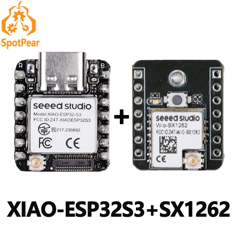 XIAO ESP32 S3 With Wio-SX1262 Kit for Meshtastic & LoRa For
