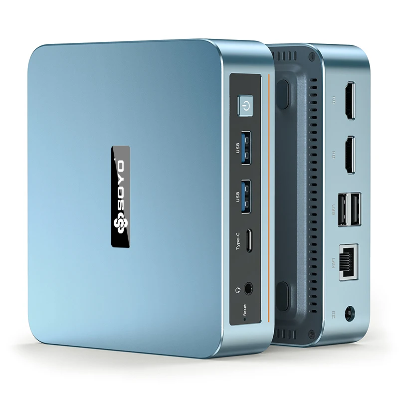 ミニPC SOYO M2 Plus Intel N100 16GB 512GB Win11 SOYO M2 Pro Mini PC - Intel N100, 12GB DDR5, SSD 256/512GB