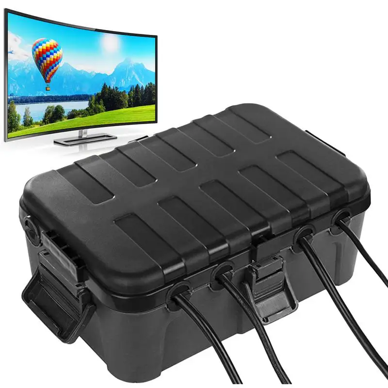 ConnectionBoxElectricalPowerCordEnclosureBoxWaterproofExtension