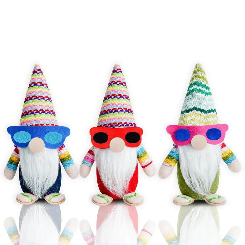 

Beach Summer Gnome Sunglasses Plush Summer Gnome Ocean Gnome Marine Beach Holiday Summer Gnomes Decor summer sunglasses