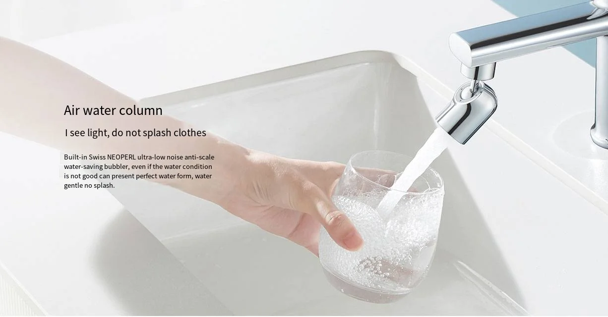 Xiaomi Mijia Mouthwash Bubbler S1 Universal Faucet description image 5