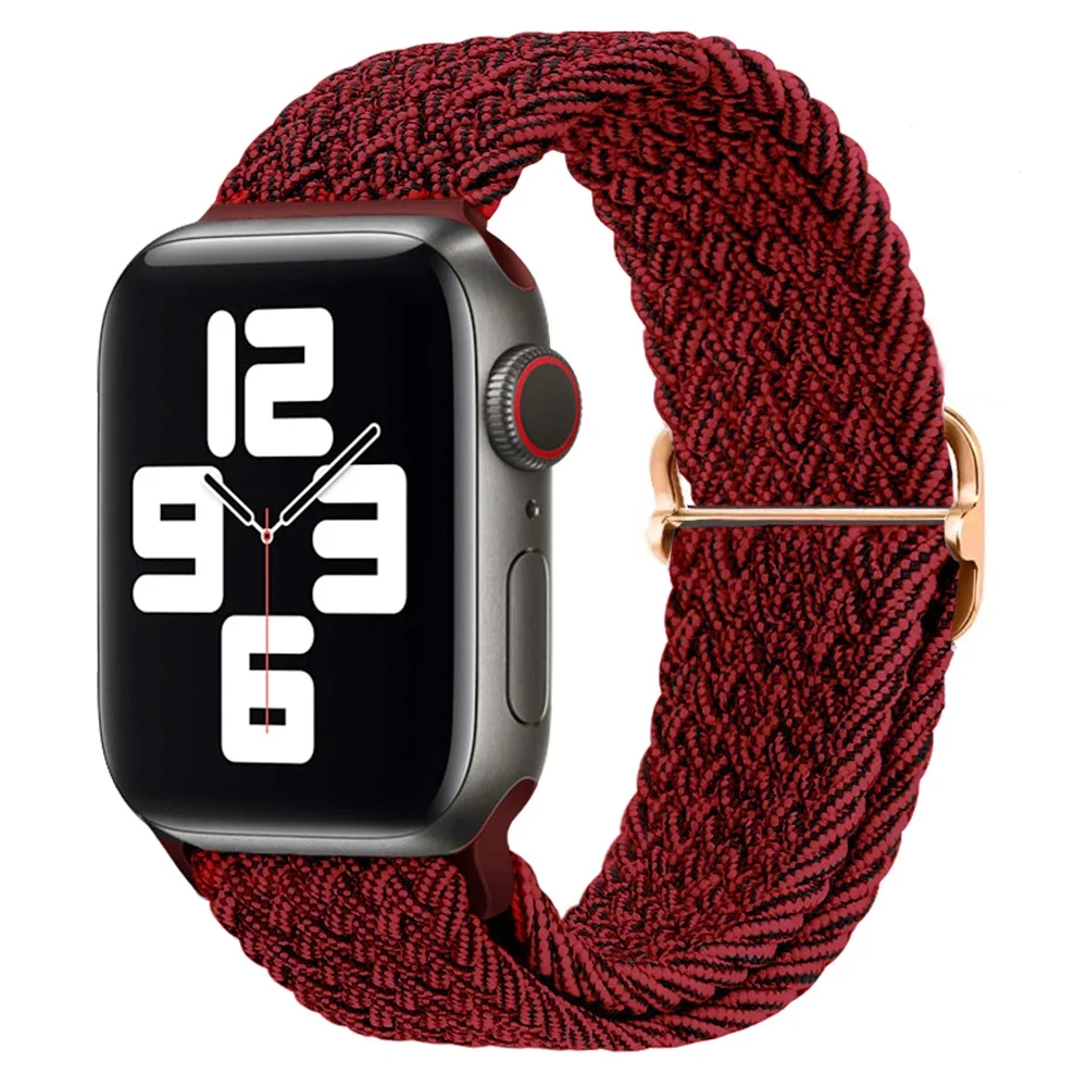 Braided Solo Loop Elastic Nylon Bracelet