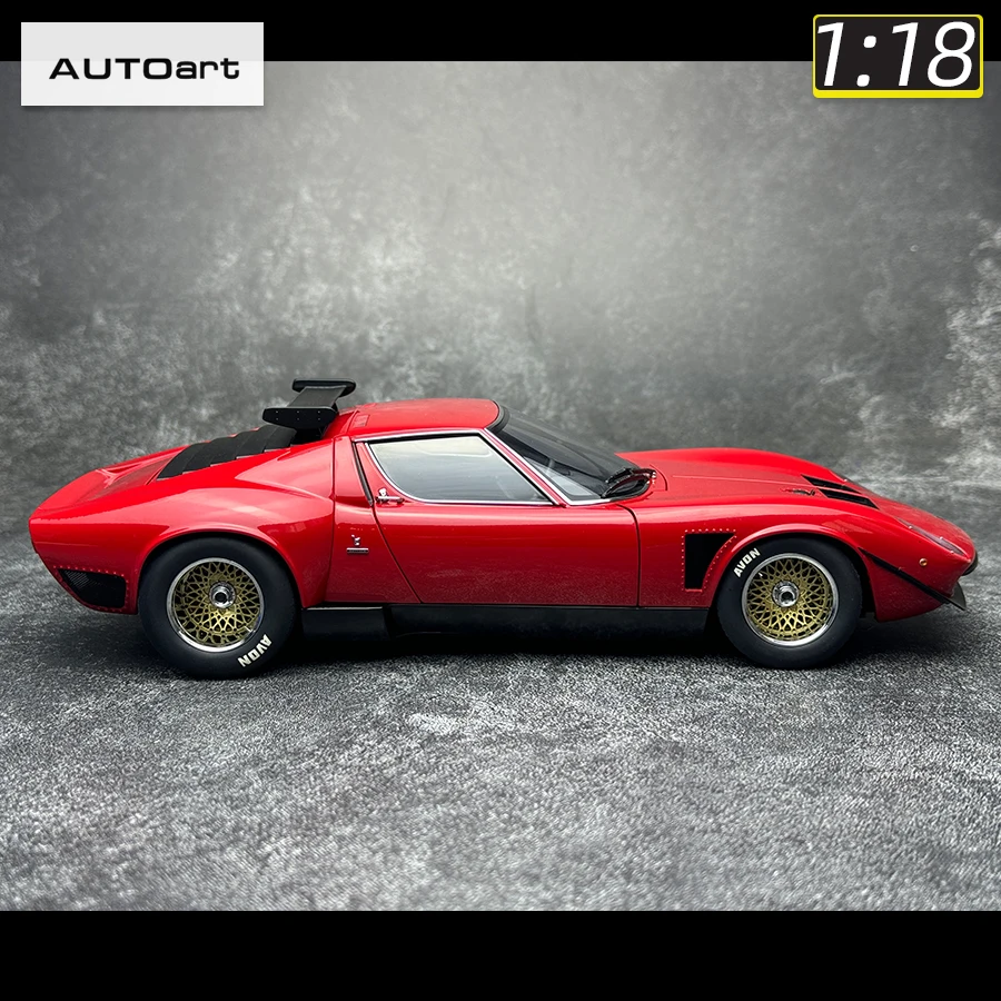 No409 ミニカー1/18箱あり Lamborghini Jota SVR Amazon | ☆京商／KYOSHO ： 1/18 ☆ランボルギーニ イオタ SVR