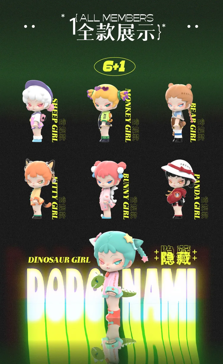 Anime Figure Guess Bag | Dodo Nami Blind Box | Dodo Nami