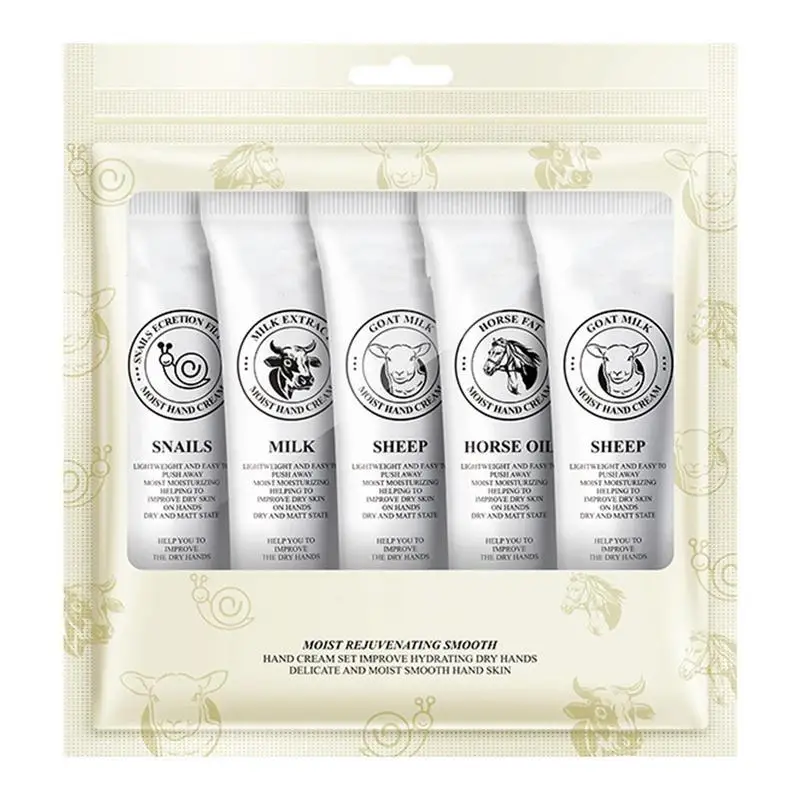 

Horse Oil Repair Hand Cream Moisturizing Anti-aging Foot Whitening Nourish Hand Lotion Milk Hang Cream Snail Hand Cream