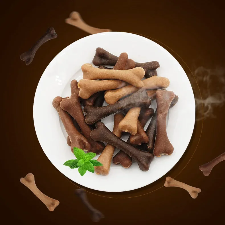 Dog Snacks Dog Teeth Cleaning Sticks Pet Food Bone Chew Snacks Bite Resistant Training Pet Food Small Medium-sized Teddy dog snacks