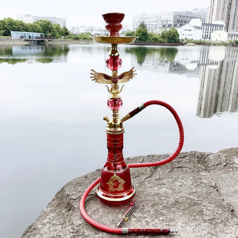 52cm Arab Shisha Hookah Set with Glass Base Bongs in Australian