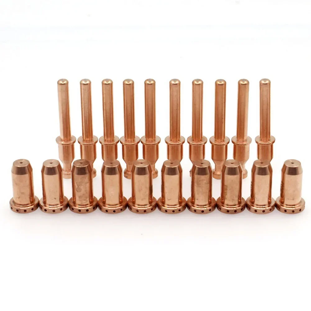 20 Pcs 9-0096 Plasma Electrode 9-0094 Soldering Nozzle Tips For SL40 Torch Cutter Welding Equipment Soldering Accessories