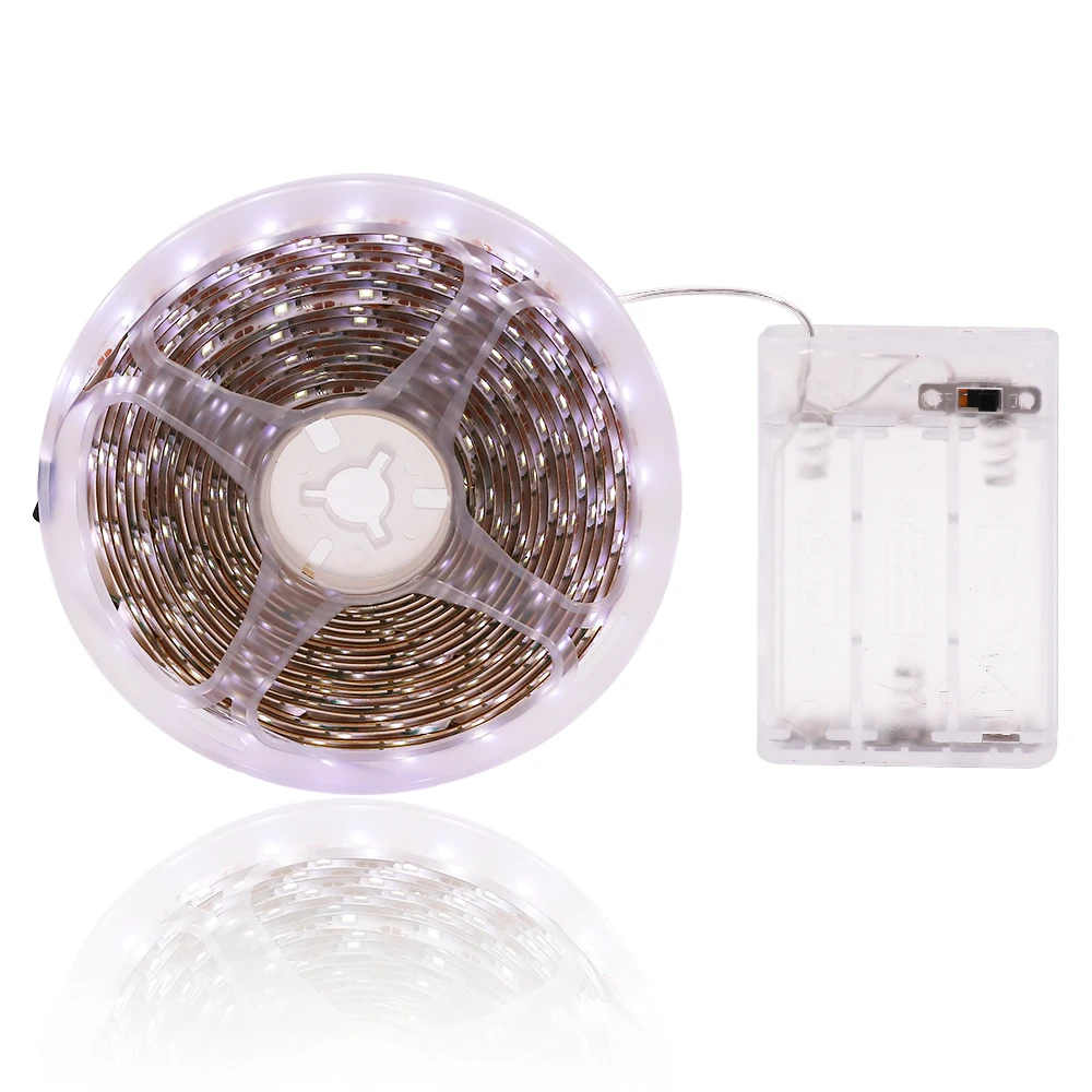 Fita-LED-flex-vel-com-bateria-3AA-Fita-Fita-de-ilumina-o-Luz-de-TV ...