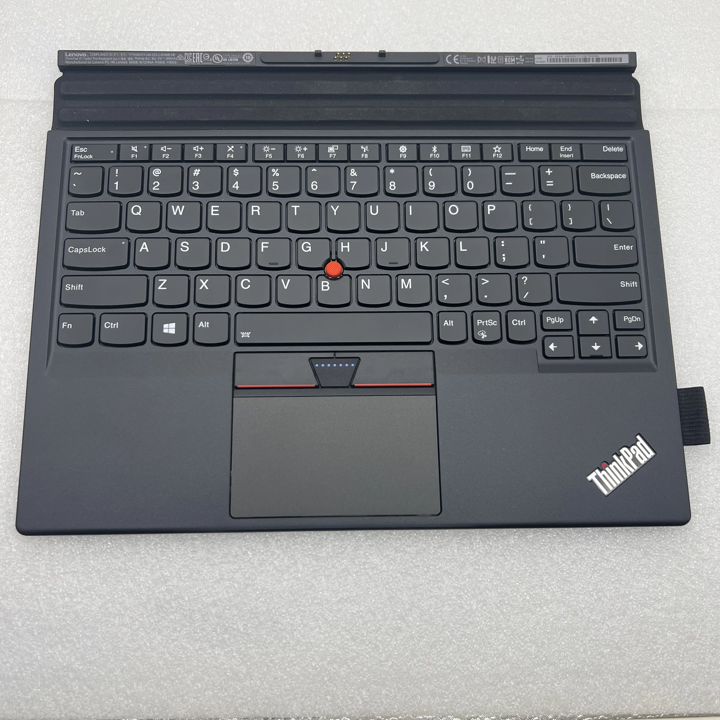 For Lenovo Thinkpad x1 Tablet Gen2 Gen1 Magnetic Portable External Docking Keyboard English Backlight