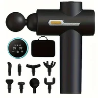 99 Level Intensity Massage Gun LED Display Fascia Deep Muscle Relax Body Massager Electric Fitness Equipment Noise Reduction