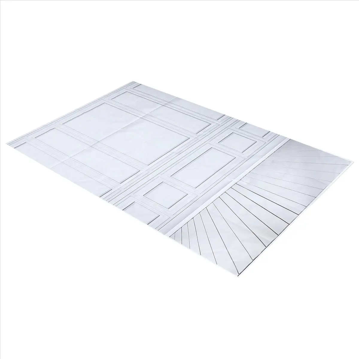 M05K 3x5ft 비닐 사진 배경 화면 사진 스튜디오를 위한 흰색 벽돌 벽 나무 바닥 웨딩 배경