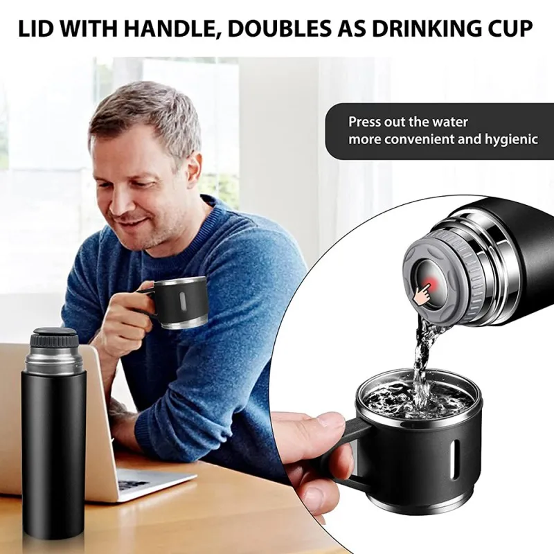 Stainless Steel Insulated Thermos Bottle 5