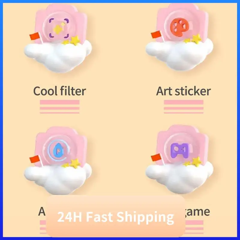 A8S HD Dual Lens 4000W Pixel 5472X4104PX Photo Resolution Without Memory Card Children's Camera,Brown Durable Easy To Use