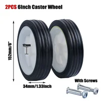 Air Compressor Accessories Caster Wheels For Air Compressor 5/6 Inch Air Compressor Caster Wheels Air Pump Accessories 2